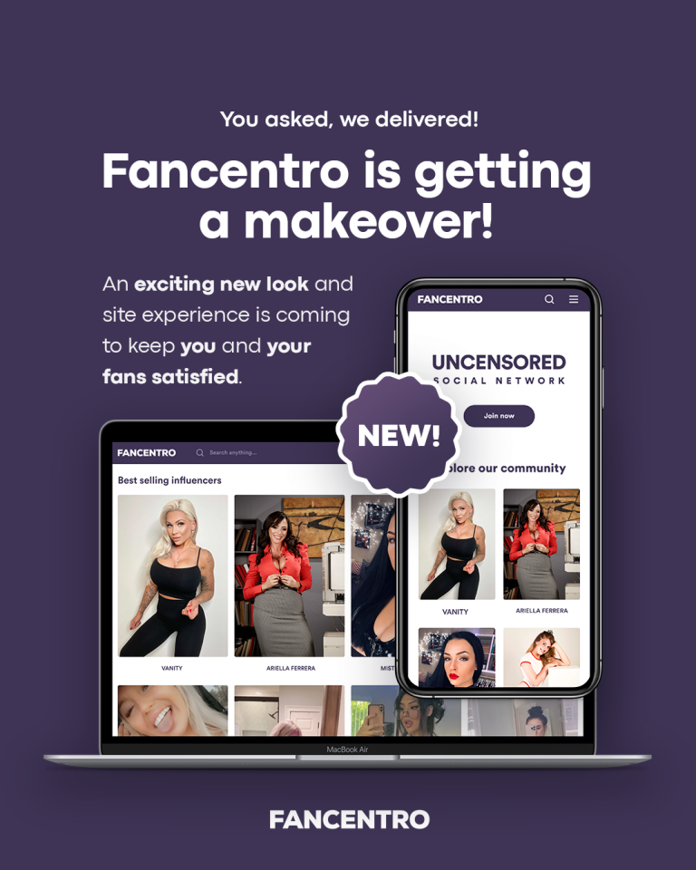 Fancentro Is Getting A Major Makeover Official Fancentro Blog Join The Fancentro Tribe 